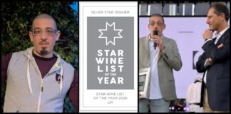 Dal Golfo Dianese a Londra, il bis di Paolo Pellegrino: ancora Stella d’Argento per la migliore carta dei vini italiani Pellegrino migliore carta dei vini