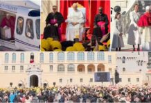 Papa Leone XIV in visita nel Principato di Monaco: giornata storica alla vigilia della Settimana Santa papa leone XIV a monaco