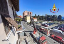 Sanremo, donna colta da malore in corso Marconi: i Vigili del Fuoco intervengono con l’autoscala