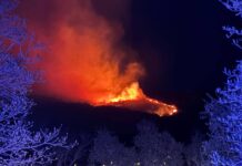 Fiamme a Borghetto d’Arroscia, Vigili del Fuoco e volontari in azione a Gavenola