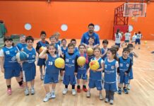 Al Mercato dei Fiori di Sanremo il raduno provinciale di minibasket