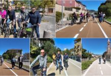Aperto il nuovo tratto della pista ciclabile del Golfo dianese, da Diano Marina ad Andora pista ciclabile diano marina