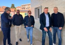 San Lorenzo al Mare, sopralluogo al futuro bike hotel: “Intervento strategico per tutta la valle”