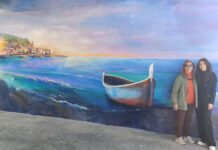 Santo Stefano al Mare ha un nuovo murales murales santo stefano al mare