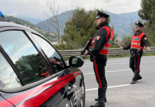 Furti tra Ventimiglia e Camporosso: i Carabinieri fermano due uomini carabinieri