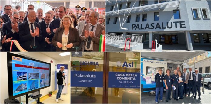 inaugurazione casa della comunità palasalute sanremo