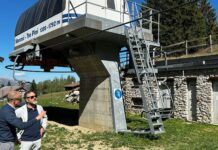 Seggiovia Monesi-Tre Pini, nuovo sopralluogo: avanti i lavori di recupero