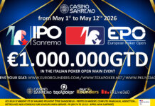 Casinò di Sanremo, dal 1° maggio torna il grande poker internazionale