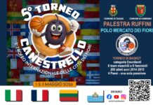 Basket, al via il 5° Torneo del Canestrello: tre giorni di sport tra Sanremo e Taggia olimpia basket