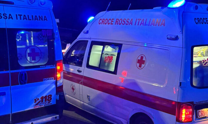 croce rossa notte