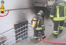Imperia, incendio in un’abitazione in via degli Agrumi: evacuate due persone