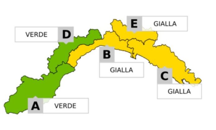 allerta meteo liguria