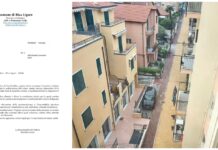 Riva Ligure, via Giardino: Comune diffida l’impresa. Sindaco Giuffra: “Oltre al danno la beffa no, ripristino inaccettabile” Via Giardino. Riva Ligure