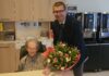Sanremo, Bianca Vesco festeggia 100 anni: visita del vicesindaco Fellegara bianca vesco
