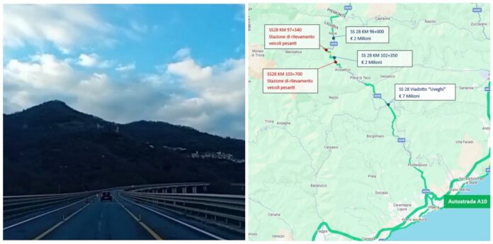 VIABILITÀ SULLA S.S. 28 “DEL COLLE DI NAVA_ INTERVENTI PROGRAMMATI NEI COMUNI DI PORNASSO E PIEVE