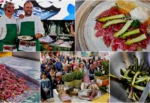 Ad Aromatica 2026 il cooking show a quattro mani di Delprato e Scola: il filetto di vitello agli aromi conquista il pubblico coocking show aromatica