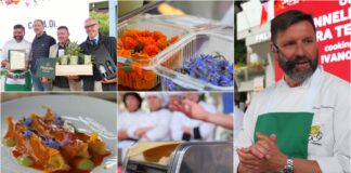 Aromatica 2026, Ivano Ricchebono conquista il pubblico con il cooking show “Cannellone tra terra e mare” aromatica cooking show Ricchebono