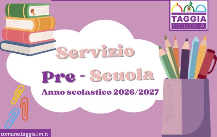 servizio pre scuola taggia