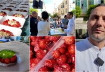 Ad Aromatica 2026 il cooking show di Antonio Buono “Fragoline di bosco, cream cheese, fior di latte di capra alle punte di abete”