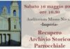 Imperia: sabato 16 maggio il ‘Recupero dell’Archivio Storico Parrocchiale del Duomo di Porto Maurizio’