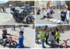 Sanremo, educazione stradale in piazza Colombo: bambini in pista con la Polizia locale Sanremo, educazione stradale