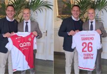 Sanremo, l’AS Monaco omaggia l’assessore Sindoni con una maglia celebrativa monaco calcio