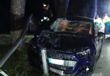 Incidente stradale all’alba su Capo Berta, intervento dei Vigili del Fuoco
