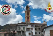 Molini di Triora, crollo del campanile di Corte: evacuate nove persone, 20 abitazioni a rischio