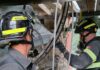 Campanile danneggiato da un fulmine a Corte: in corso la messa in sicurezza e il recupero delle campane