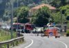 Imperia, tranciata tubazione del gas a Barcheto durante i lavori: strada chiusa