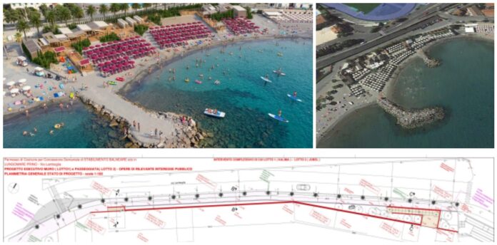 struttura balneare di via Lamboglia struttura balneare di via Lamboglia
