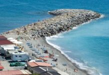 Diano Marina, approvato il progetto relativo a opere di difesa della zona a ponente del molo Cavour molo landini diano marina