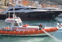 Esercitazione antiterrorismo al porto di Oneglia: simulata esplosione ordigno a bordo di una nave
