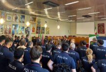 Ventimiglia, onorificenze e riconoscimenti alla Polizia di Frontiera: premiati gli agenti distintisi in servizio