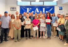 Ventimiglia, consegnati i diplomi del corso di francese per lavoratori frontalieri