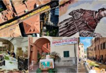 L’Infiorata di via Carducci, una tradizione che sboccia da più di 30 anni infiorata di via carducci imperia