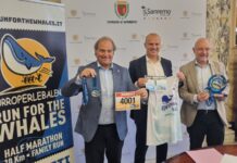 Sanremo, oltre 2mila iscritti alla “Run for the Whales” in programma sabato 20 giugno run for the whales