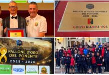 Calcio, la Golfo Dianese premiata al ‘Pallone d’Oro’ come miglior settore giovanile: “Una grande famiglia che investe nel futuro” Calcio, la Golfo Dianese premiata al 'Pallone d’Oro' come miglior settore giovanile_ _Una grande fam