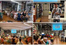 Bordighera, successo per l’omaggio a Libereso: biblioeca gremita tra i segreti dell’erbario di Marco Damele e i ricordi di famiglia di Tanya Guglielmi