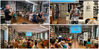Bordighera, successo per l’omaggio a Libereso: biblioeca gremita tra i segreti dell’erbario di Marco Damele e i ricordi di famiglia di Tanya Guglielmi