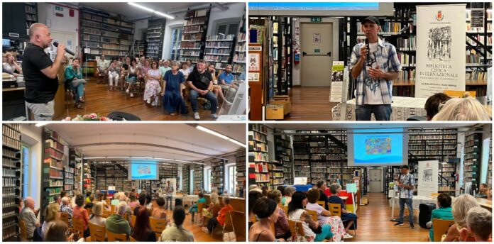 Bordighera, successo per l'omaggio a Libereso_ biblioeca gremita tra i segreti dell'erbario di Marco