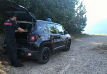 Molini di Triora, ferisce la compagna con una pistola ad aria compressa e fugge nel bosco: fermato carabinieri