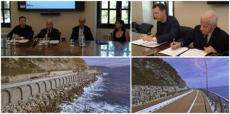 Oltre 10 milioni per l’Incompiuta: firmata la convenzione per il consolidamento del tratto tra Imperia e Diano Marina. “Saranno fruibili aree a mare oggi inaccessibili” convenzione incompiuta