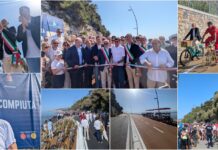 L’Incompiuta è compiuta: da oggi Imperia e Diano Marina sono unite dalla pista ciclabile. “Pagina epocale per tutta la Riviera dei Fiori” incompiuta imperia diano marina