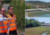 Ventimiglia, sopralluogo al cantiere della passerella sul Roja: Di Muro e Giampedrone fanno il punto sui lavori sopralluogo passerella roja ventimiglia