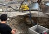 Taggia, completato il bypass della condotta fognaria danneggiata. Rivieracqua: “Nessun ritardo” lavori rivieracqua taggia