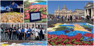 Diano Marina: gli Amici dell’Infiorata e la Pro Loco di Cervo portano la Liguria a Roma per la Festa Nazionale delle Infiorate Amici dell'Infiorata Roma