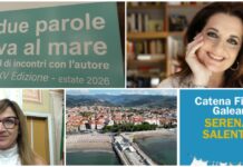 Al via da Diano Marina ‘Due parole in riva al mare’ 2026: questa sera Catena Fiorello Galeano inaugura la 15esima edizione Catena Fiorello Galeano