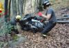 Rezzo, quad precipita per 80 metri nel bosco: un ferito trasportato in elicottero in ospedale