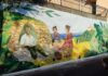 Villa Faraldi si arricchisce di un nuovo murales: l’arte racconta il legame tra borgo, ulivi e tradizioni villa faraldi murales